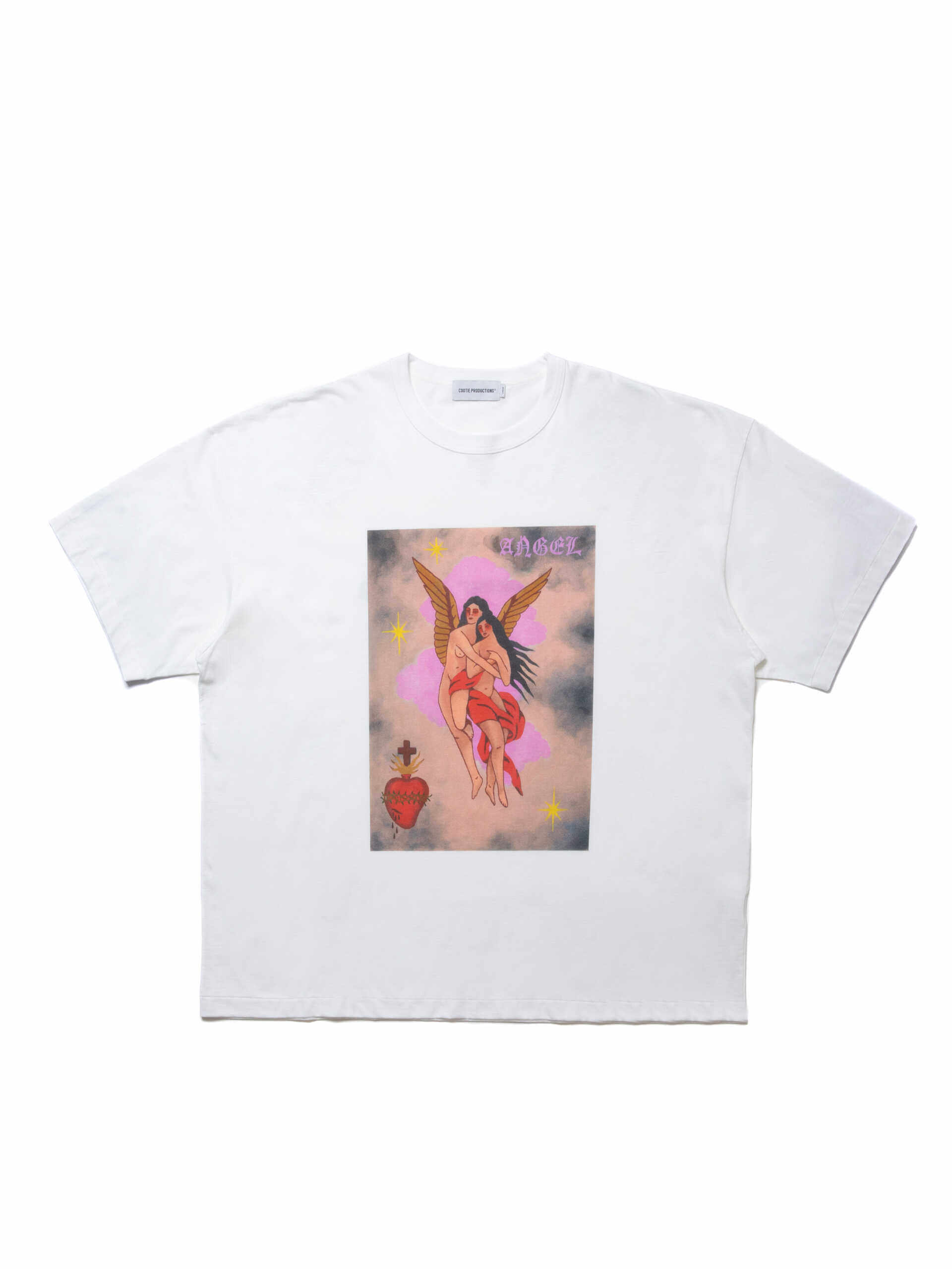 ［7折］COOTIE PRINT S/S TEE (ANGEL) 日制 艺术家印花 天竺棉T