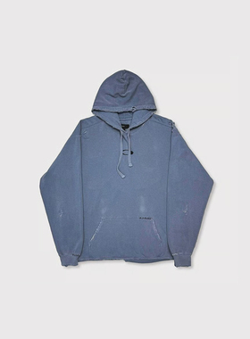 Minus Inactive Hoodie With Repaired日产 做旧帽衫