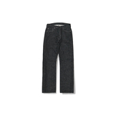 Count 黑牛仔裤 1101bk Black Full Denim Srtaight Selvedge