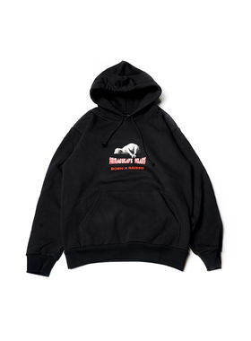 ［7折］BORN X RAISED LAMB OF GOD HOODY连帽套头宽松卫衣