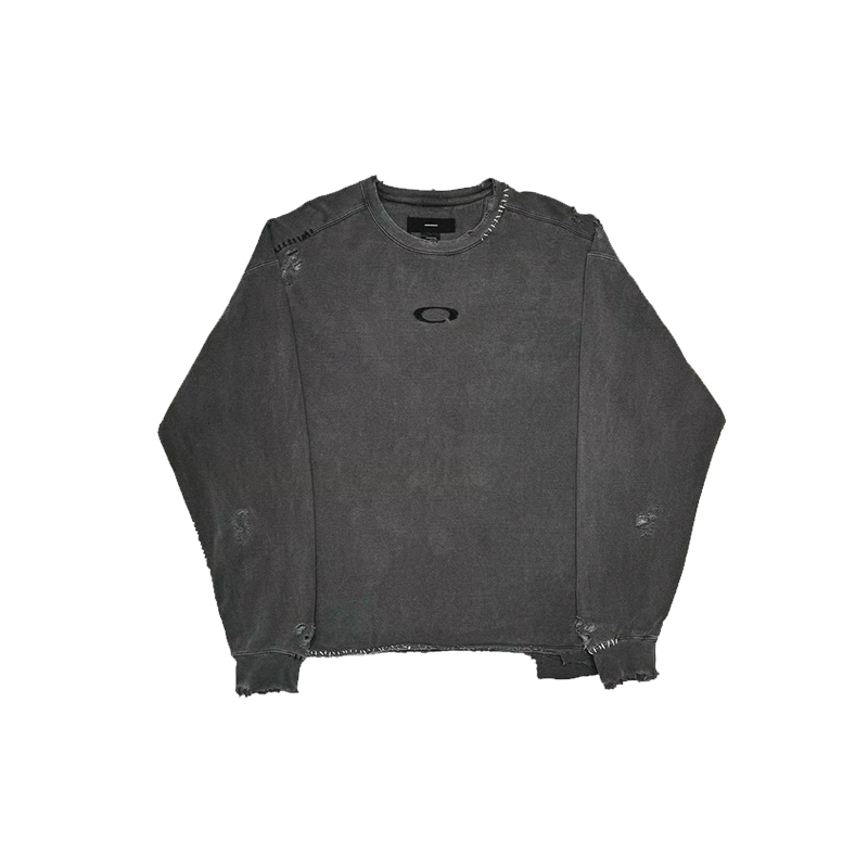 Minus RESTOCK Inactive Crew Sweat 日产做旧 卫衣