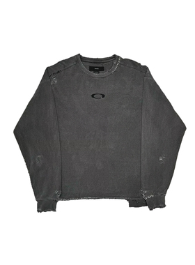 Minus RESTOCK Inactive Crew Sweat 日产做旧 卫衣