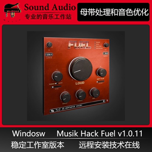 Musik Hack FUEL v1.0.11 响度激励 染色饱和度 人声插件 Windows