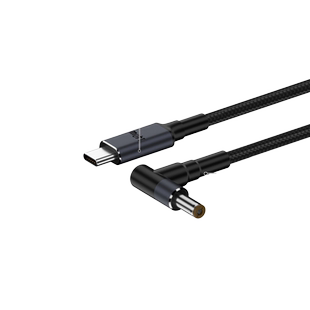 typec转DC圆口电源线圆形接口充电线诱骗线弯头适用HP惠普DELL戴尔ASUS华硕笔记本电脑PD充电器快充20V数据线