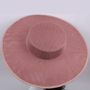 复古头饰新娘礼帽diy底座帽坯头饰配件面纱新娘头饰手工材料帽子