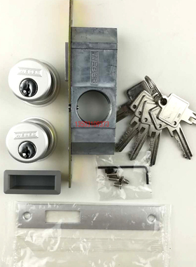 通用型威保WEBER肯德基门锁专用门锁43-48mm门厚铝型材4186中央锁