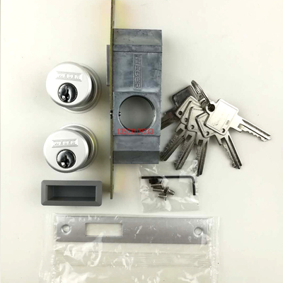 通用型威保WEBER肯德基门锁专用门锁43-48mm门厚铝型材4186中央锁