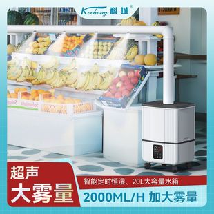 工业商用加湿器大雾量消毒养殖车间印刷降尘蔬菜保鲜喷雾烤烟回潮