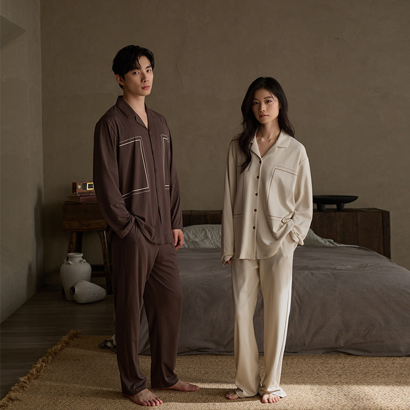 康汝雅春秋季拉架棉可外穿家居服