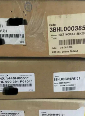 议价 ABB IGBT模块3BHL000385P0101 5SHX0845F0001 3BHL000391P01