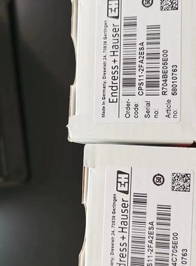 议价 恩德斯豪斯 E+H 模拟式PH 电极 CPS11-2FA2ESA 库存现货