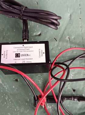 售前美国LISTENinc 阻抗盒SoundCheck阻抗盒