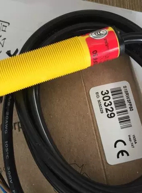 议价 详询 S18RW3FF50 BANNER邦纳光电感测器