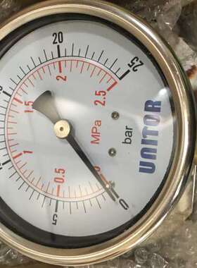 售前PRESS GAUGE 0-25BAR/2.5MPA DIA 100mm 720144 UNITOR
