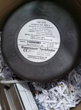 议价 ROSEMOUNT TEG 5110 9150075-751议价