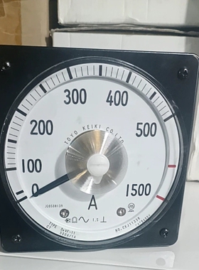 议价 TOYO KEIKI东洋计器电流表，型号SeVF-11，测量范围0-1500A