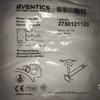 议价 AVENTICS 2750121120 磁敏感测器 全新议价