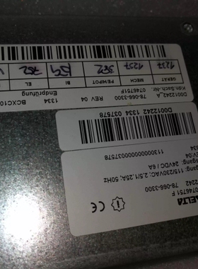 议价 0746751F D0012242 78-066-3300气体分析仪控制电源 0746751