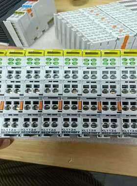售前倍福KL1124模块，德国，4路数字输入，5V DC，0
