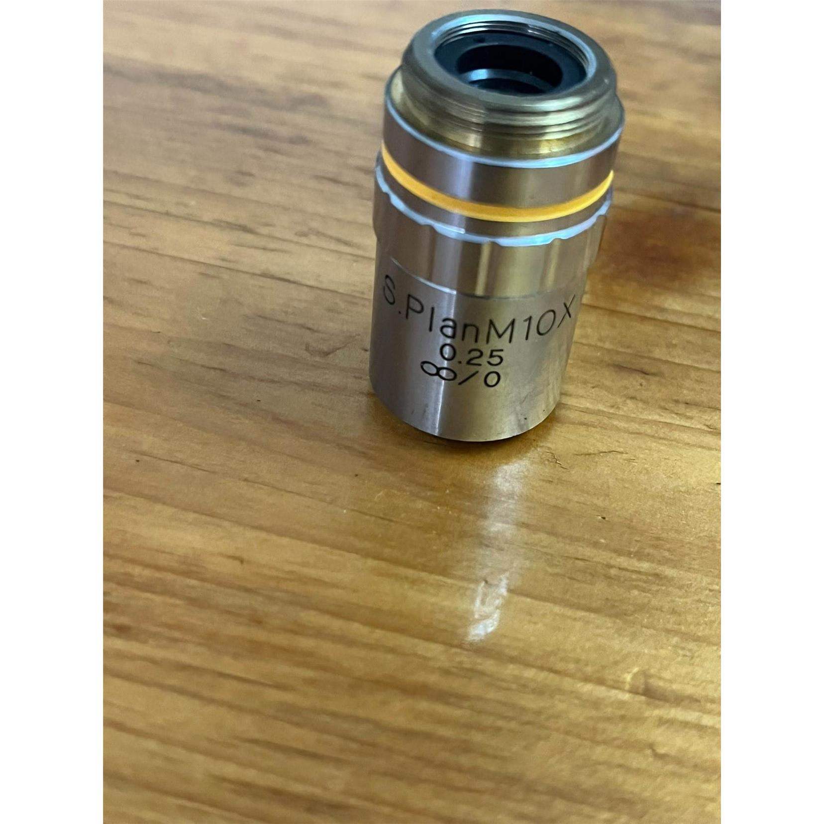 议价MEIJI明治 S.PlanM10X 0.25 平场消色差明.
