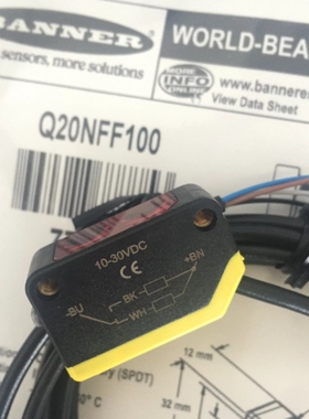 议价 Q20NFF100 美国邦纳 BANNER Q20PFF100 Q20PLP 光电感测器现