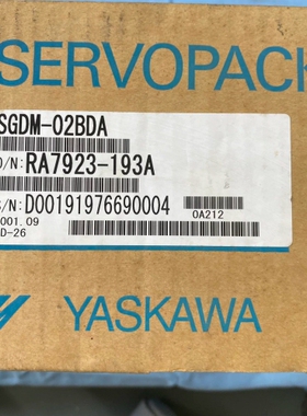议价 YASKAWA安川机器人控制器SGDM-02BDA工控机控制器伺服控制器