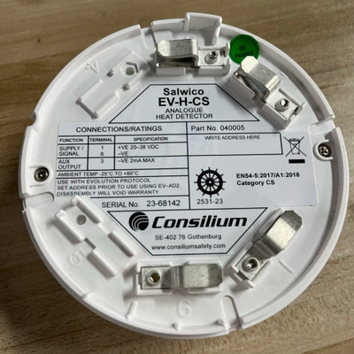 议价 Consilium Salwico EV-H-CS 040005 赶温探测器全新现货议价