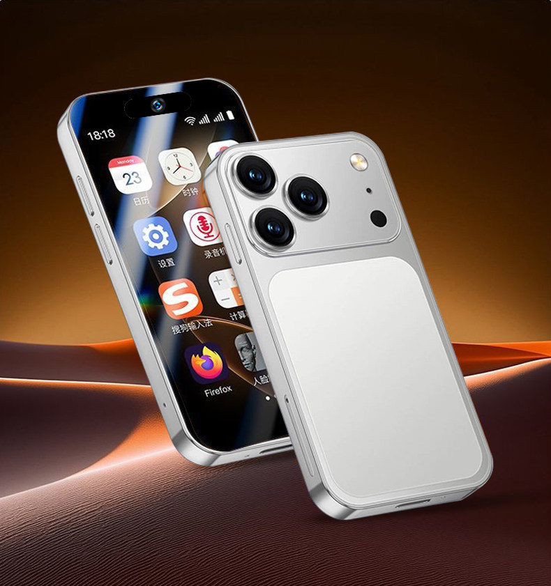 2026 New Model 4.5inch Mini17 Pro Max Huaqiangbei Mini Android Smartphone Student Backup Phone Suitable for China, Hong Kong, Taiwan, Google Global Version International Version