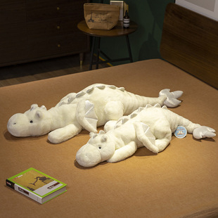 趴姿小飞龙毛绒玩具大号可爱恐龙公仔睡觉抱枕布娃娃玩偶礼物