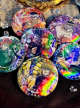 JOJO的奇妙冒险同人谷子空条承太郎花京院典明波鲁纳雷夫周边吧唧