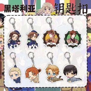 黑塔利亚周边路德维希费里西安诺本田菊王春燕琼斯同人谷子钥匙扣