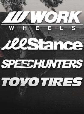 illest潮流车贴stance改装汽车贴个性遮挡划痕拉花车身贴纸防水贴