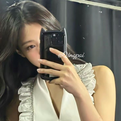 Jennie金珍妮同款猫耳朵手机壳