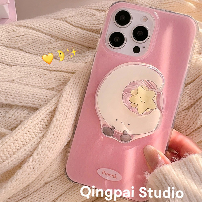 轻派ins少女心粉色小猪磁吸支架适用苹果16promax手机壳iphone13新款15pro女款14双层壳韩系纯色简约全包硬壳,3C数码配件,手机保护套/壳,淘宝优惠券,粉丝福利购,淘宝优惠卷