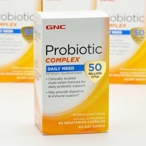 GNC活性益生菌500亿60粒肠胃健康