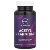 现货美国MRM乙酰左旋肉碱500mg 认知功能 60粒ALC