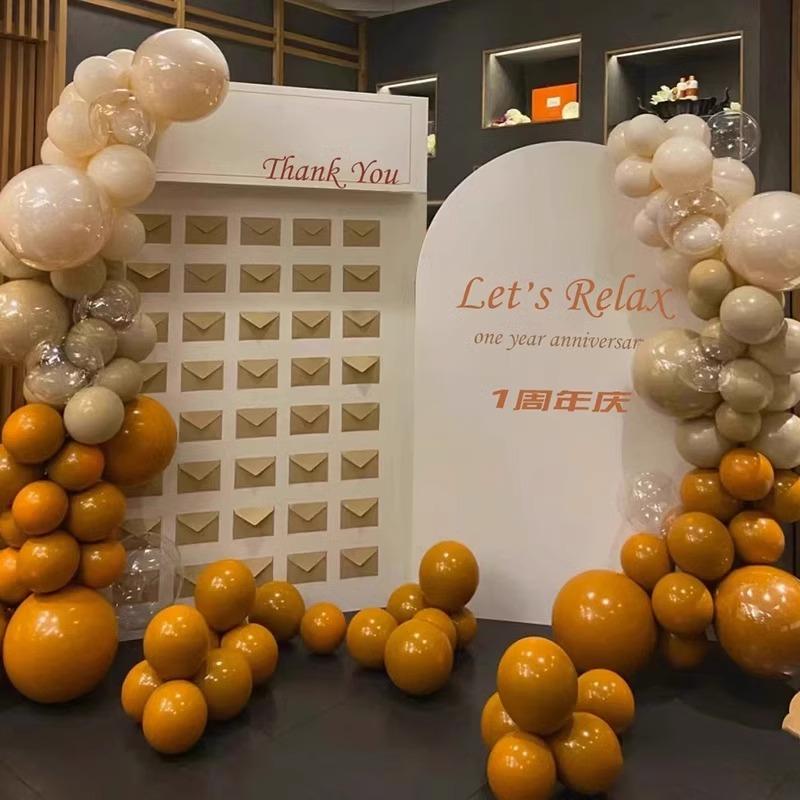 10周年庆气球布置装饰