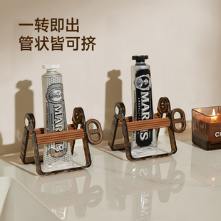 牙膏挤压器手动挤洗面奶牙膏护手霜颜料美发染膏神器挤牙膏置物架