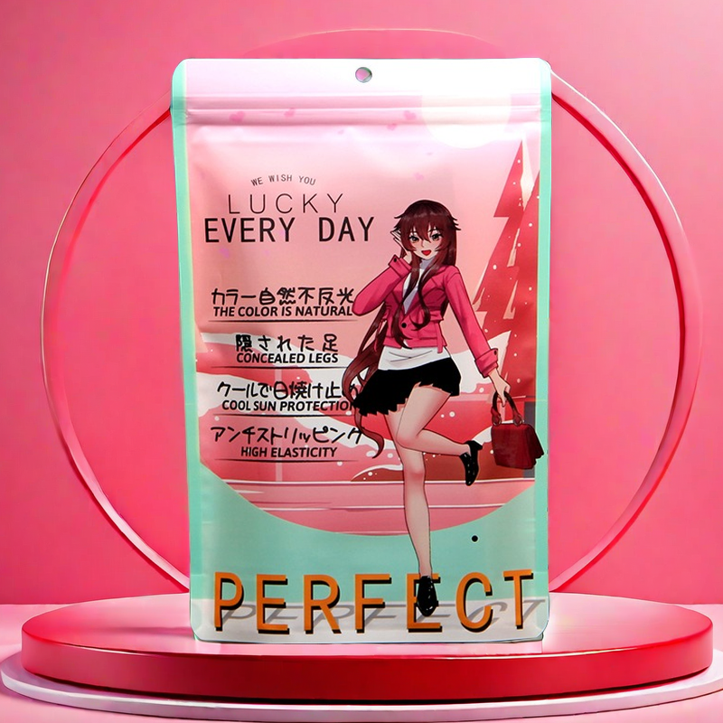 日文打底裤包装袋裤子性感连裤袜透明袋秋裤打底裤自封袋羊脂袜