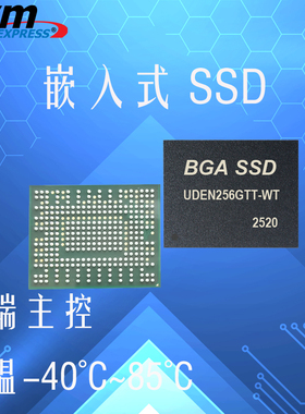 256G BGA SSD固态硬盘NVME KIOXIA TLC工业级宽温SUNDOM板载SSD