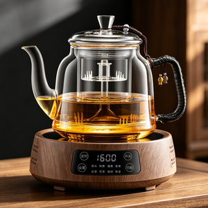 耐高温加厚蒸煮茶器电陶炉套装
