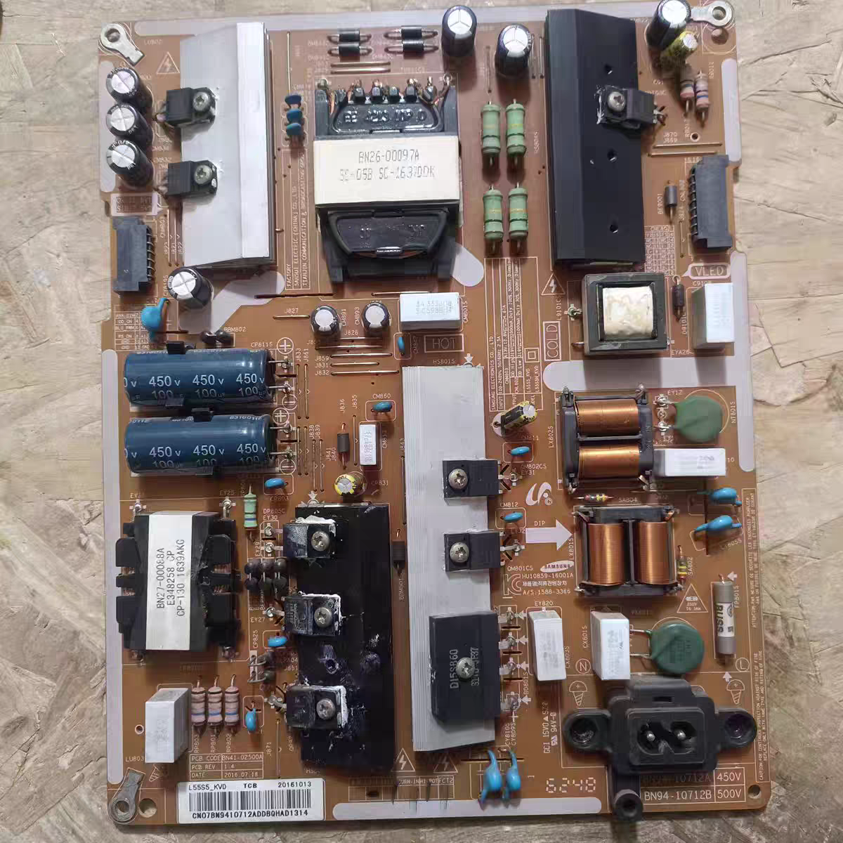 原装三星 L55S5-KVD 电源板 BN41-02500A BN94-10712A实图拍摄