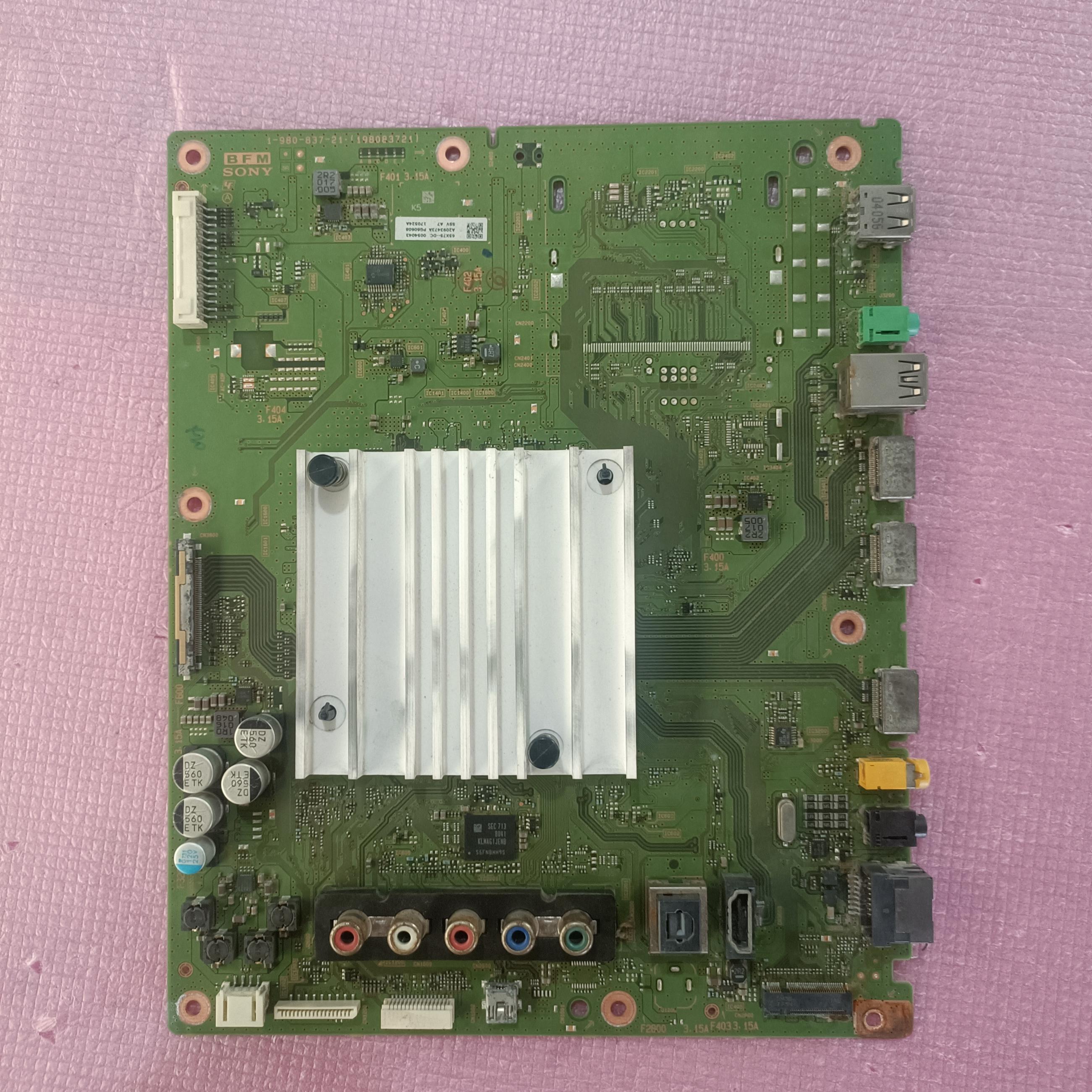 原装 索尼KD-65X7500D主板1-980-837-21屏YD6S650CNG03B