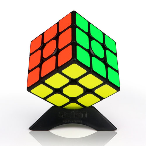 New Qiyi Rubik's Cube Black Base Sticker Magic Cube奇艺黑底