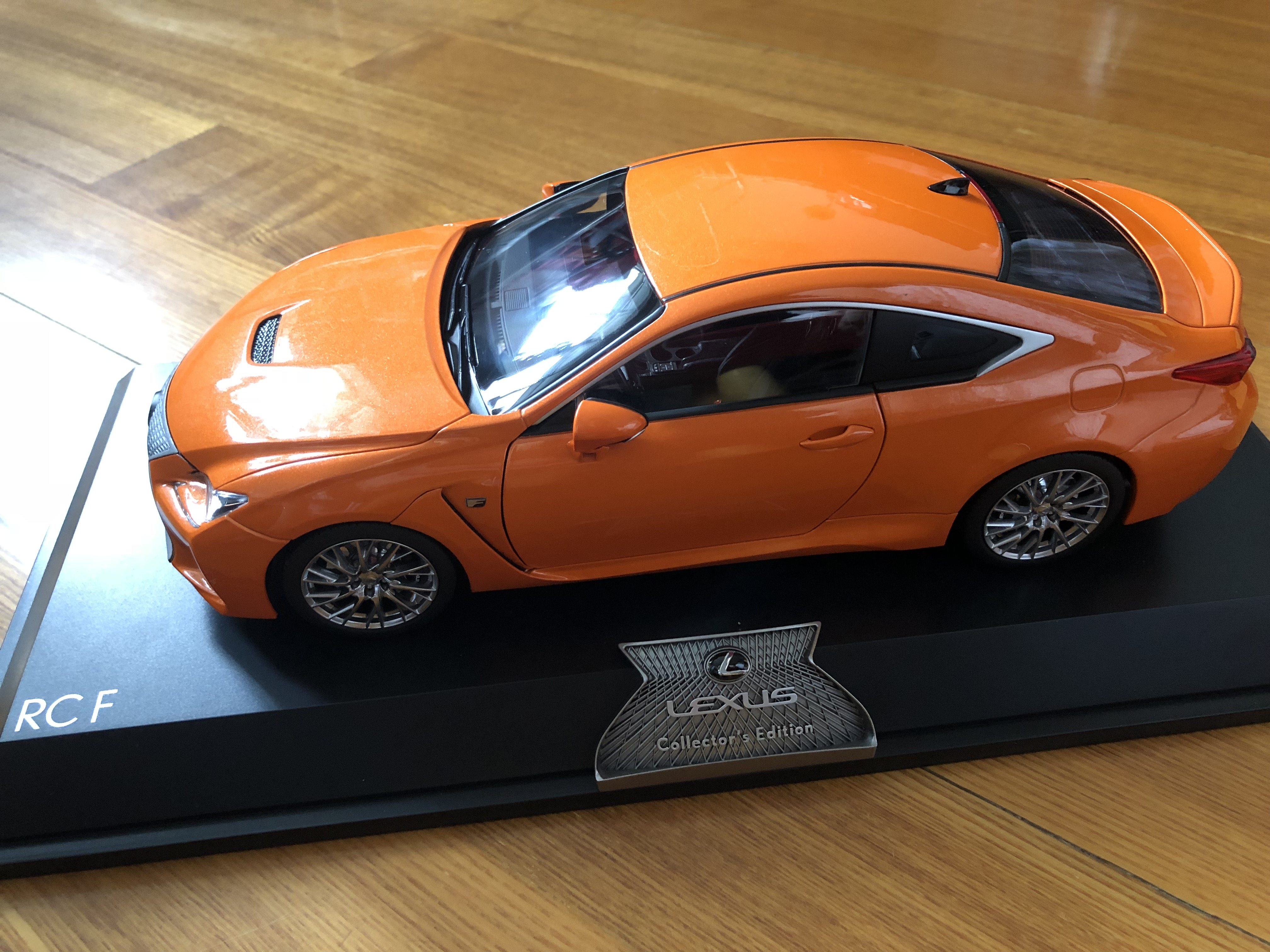 rcf车模 原厂 1:18 雷克萨斯车模 lexus rcf 合金车模