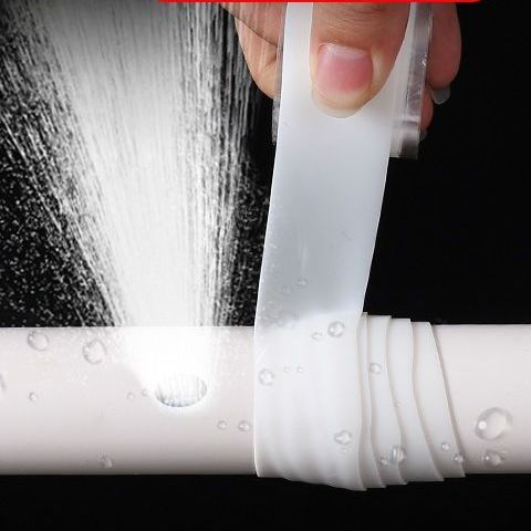 水管防水胶带强力止水绝缘抗高压修补胶生料带 pvc下水管道卫生间