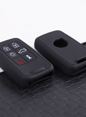 适用沃尔沃V60钥匙套S60锁匙包XC60硅胶套S90 S80L V40 S40保护套