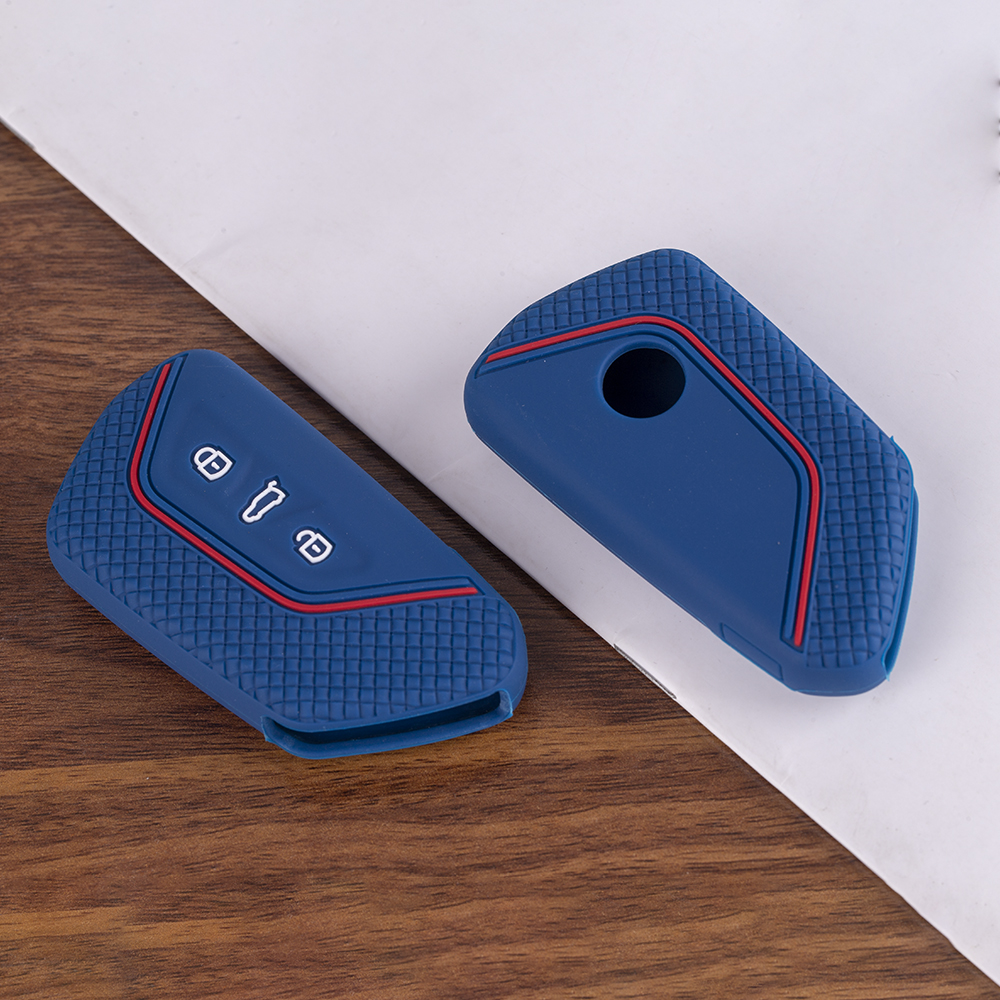 防刮钥匙套硅胶锁匙包大众斯柯达