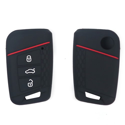 防刮钥匙套硅胶保护套大众锁匙包