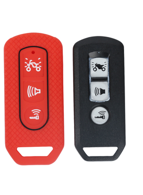 适用本田2键LEAD12佳御click150 vario150 208 sh125硅胶钥匙套